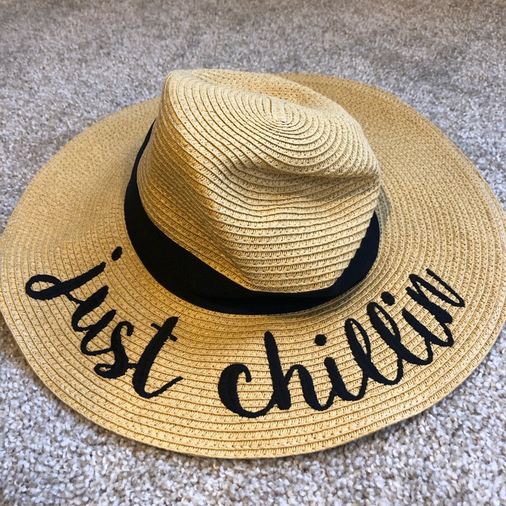 Just chillin sun hat